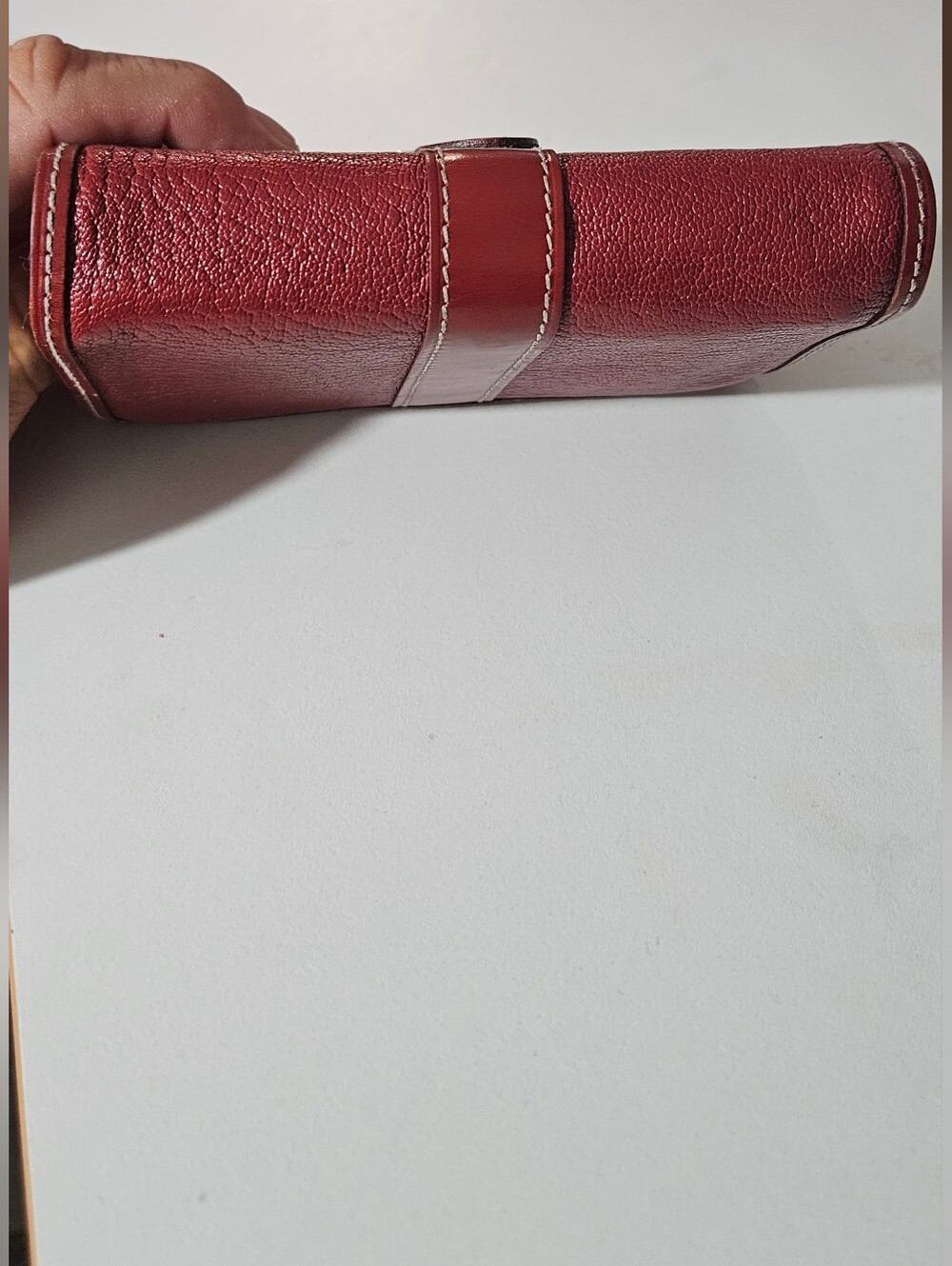 Red Louis Vuitton Suhali Portefeuille Le Favori Compact Wallet - Picture 7 of 14